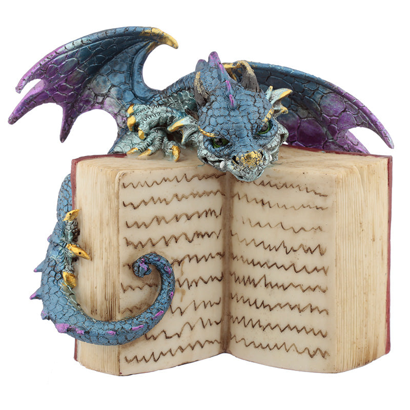 Reading Elements Dragon Figurine with intricate design