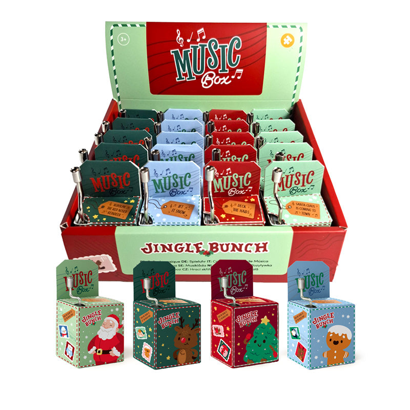 Wind Up Music Box - Jingle Bunch Christmas