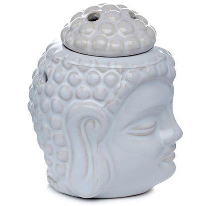 Crackle glaze oil burner for aromatherapy