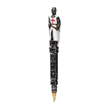 Intricate design of the Medieval Knight Novelty Pen