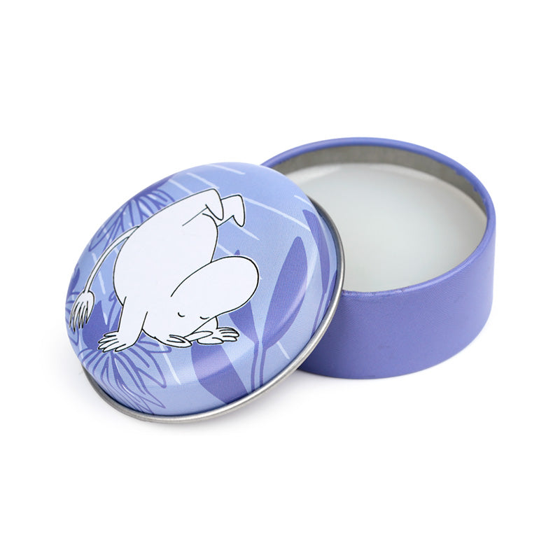 Moomin Tammi Lip Balm opened showing product
