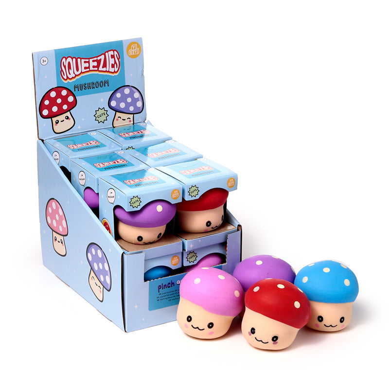 Mushroom Maltose Stress Toy - Front View