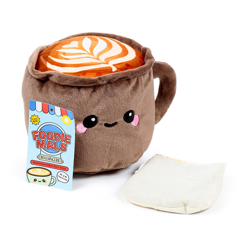 Cappuccino Lavender Heat Pack Side View