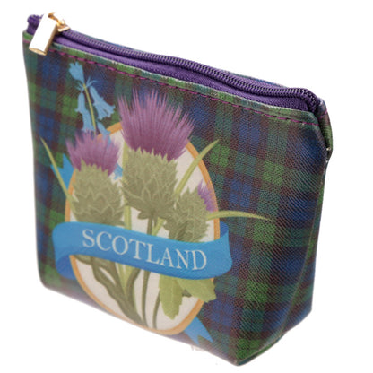 Bonnie Scotland PVC Purse displayed on a shelf