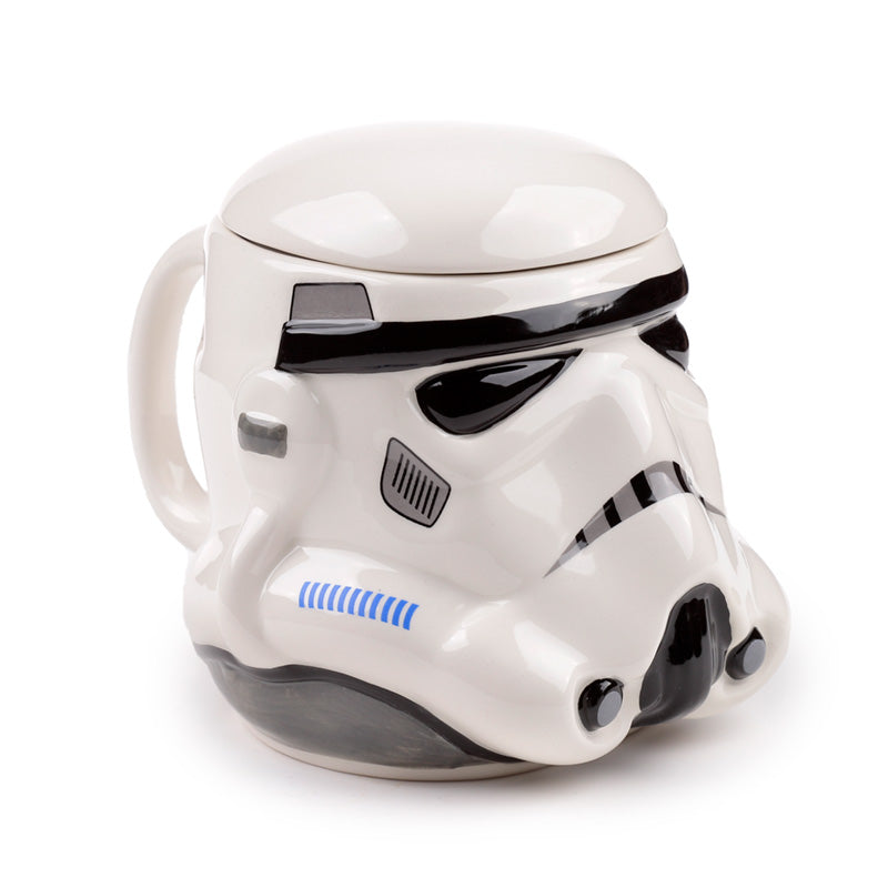 Close-Up of Stormtrooper Helmet Mug