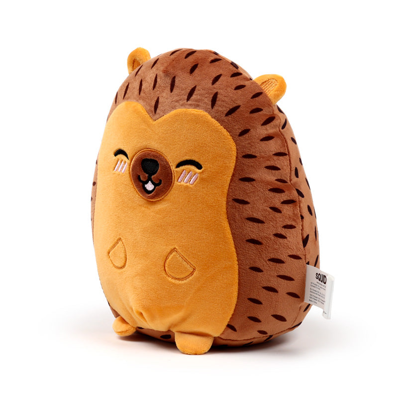 Mitzi the Hedgehog Plush Toy in a playful nursery setting