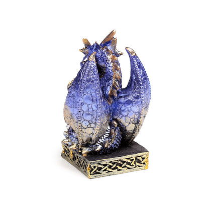 Close-up of Dark Legends Dragon ornament detailing