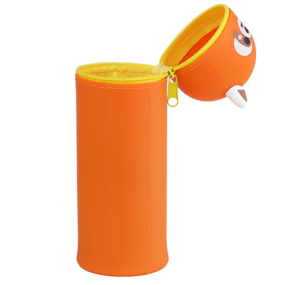 Adoramals Red Panda Pencil Case with colourful pens