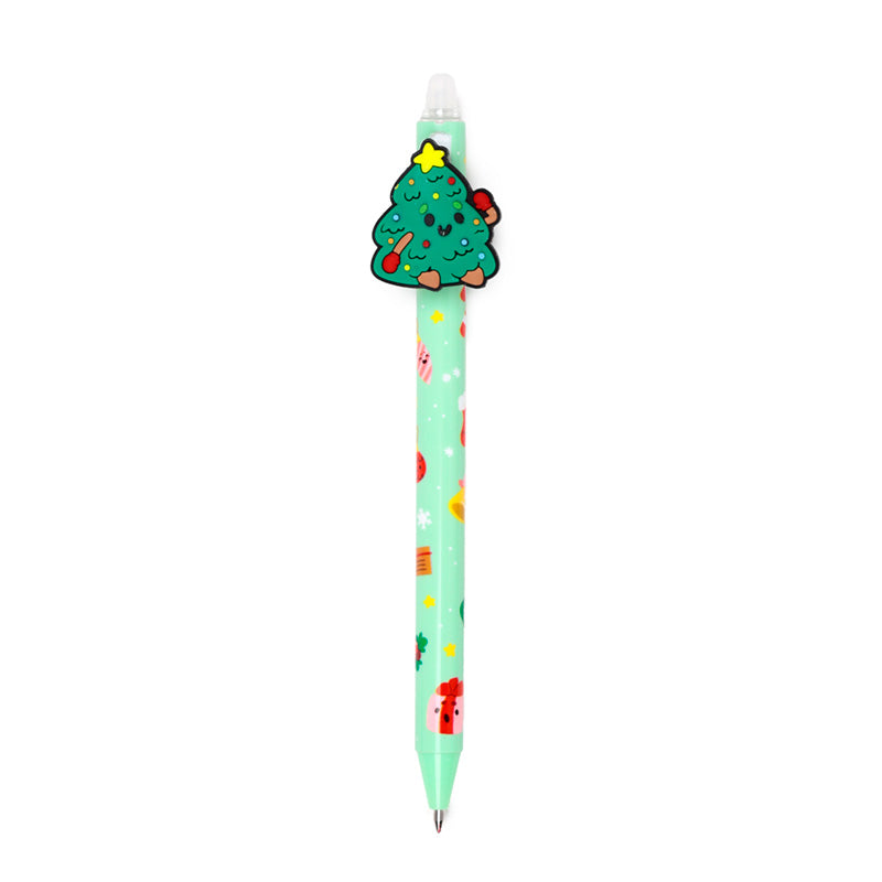 Jingle Bunch Christmas Erasable Pen in festive setting