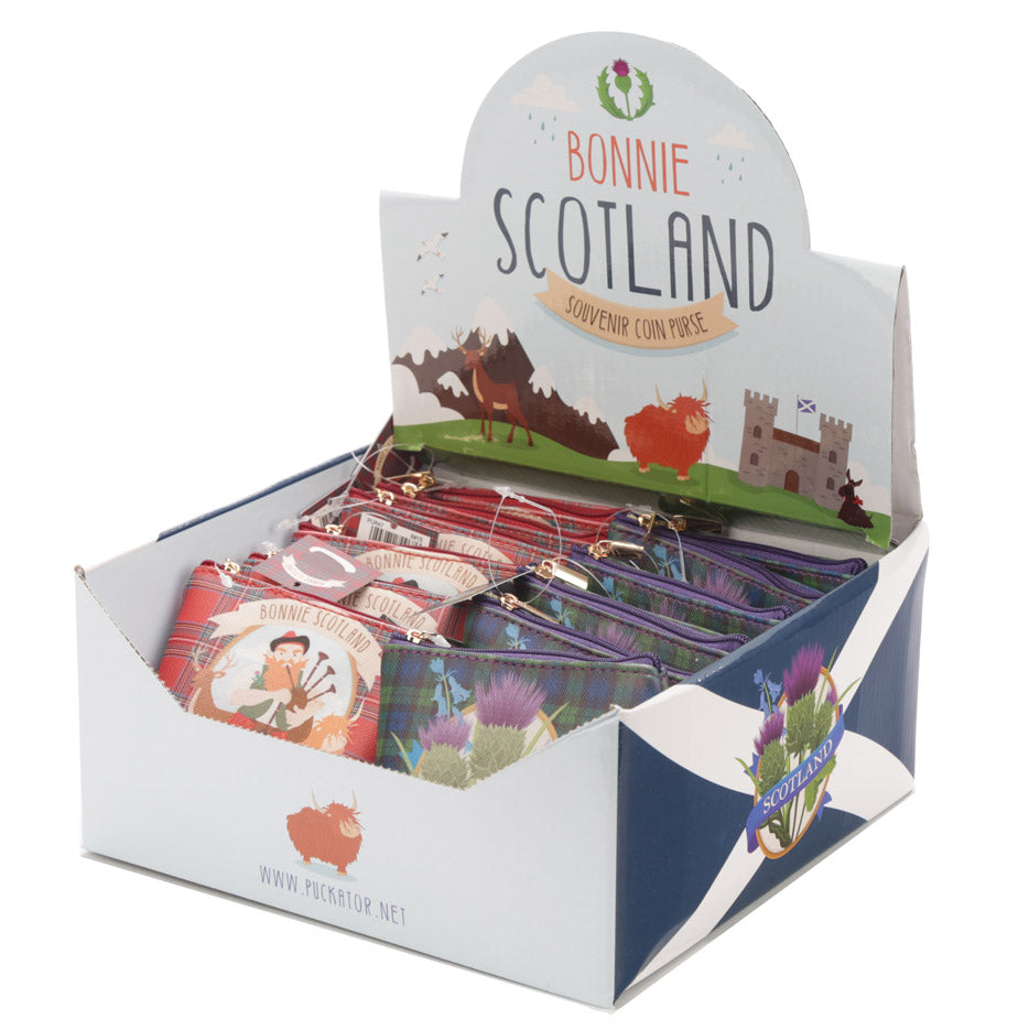 Bonnie Scotland PVC Purse as a gift idea