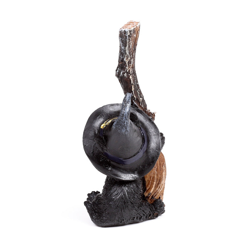 Witches Cat ornament perfect for display
