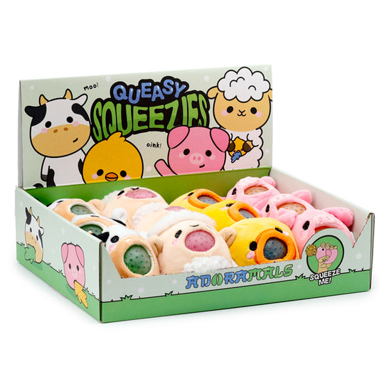 Queasy Squeezies Fidget Toy - Adoramals Farm front view