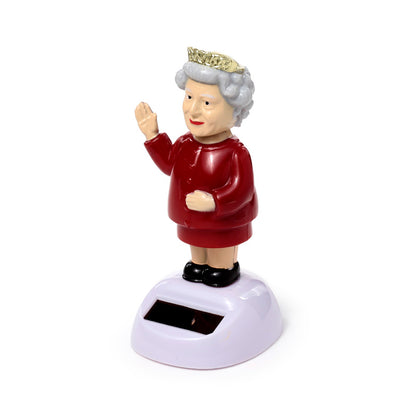 Queen Elizabeth Solar Pal ornament with magnetic base