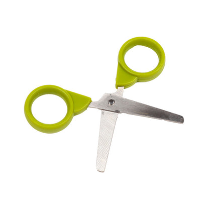 Cecil the Carrot Kids Scissors with ergonomic grip