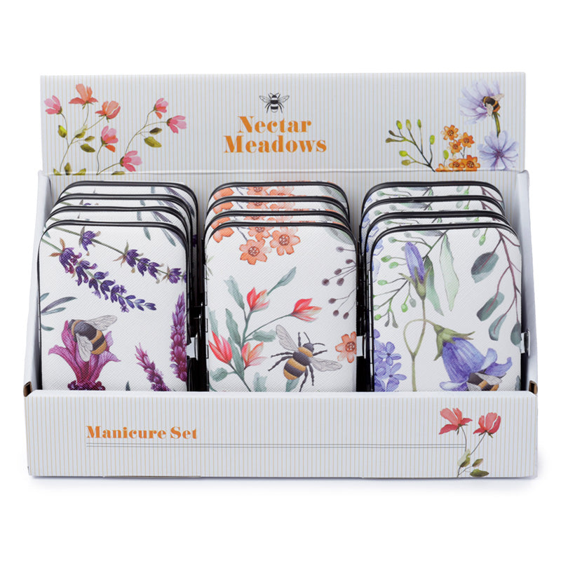 Elegant design of Nectar Meadows Manicure Set