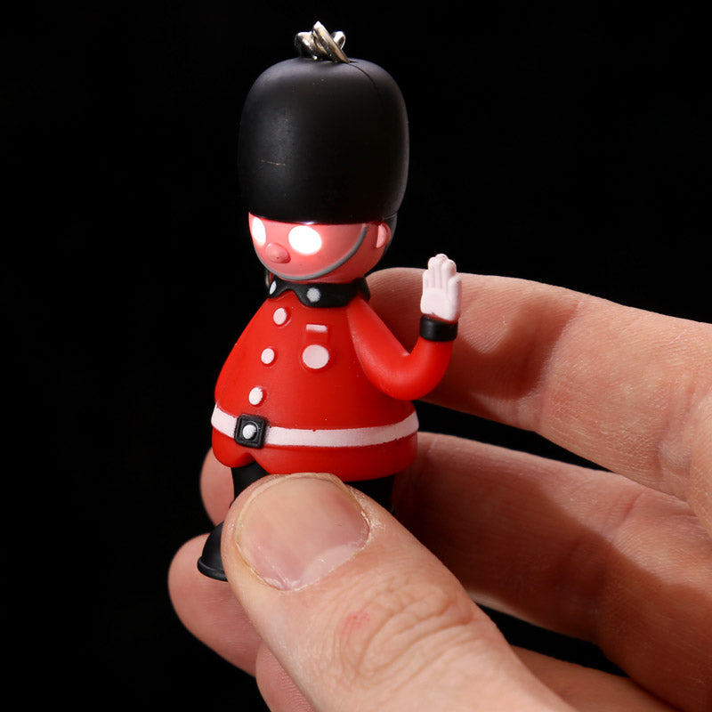 Collectible LED Keyring featuring British Guardsman