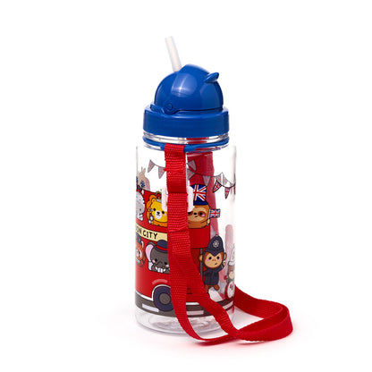 Lightweight Adoramals London Water Bottle for kids