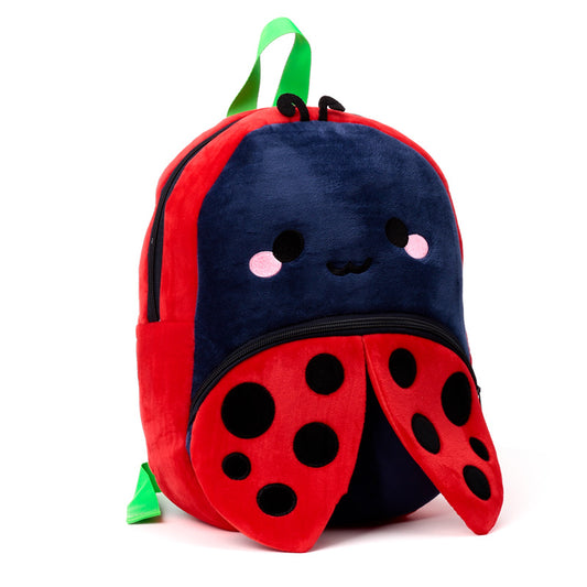 Adorabugs Tilly the Ladybird Kids School Rucksack front view