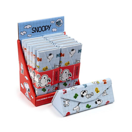 Foldable Glasses Holder featuring Snoopy and Woodstock