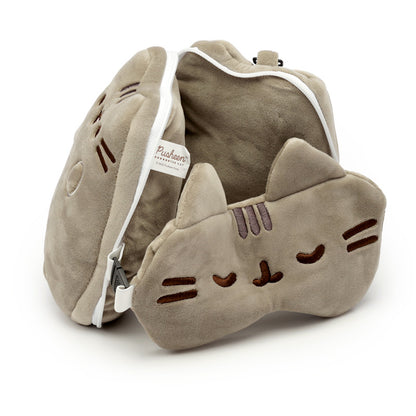 Pusheen Travel Pillow and Eye Mask set