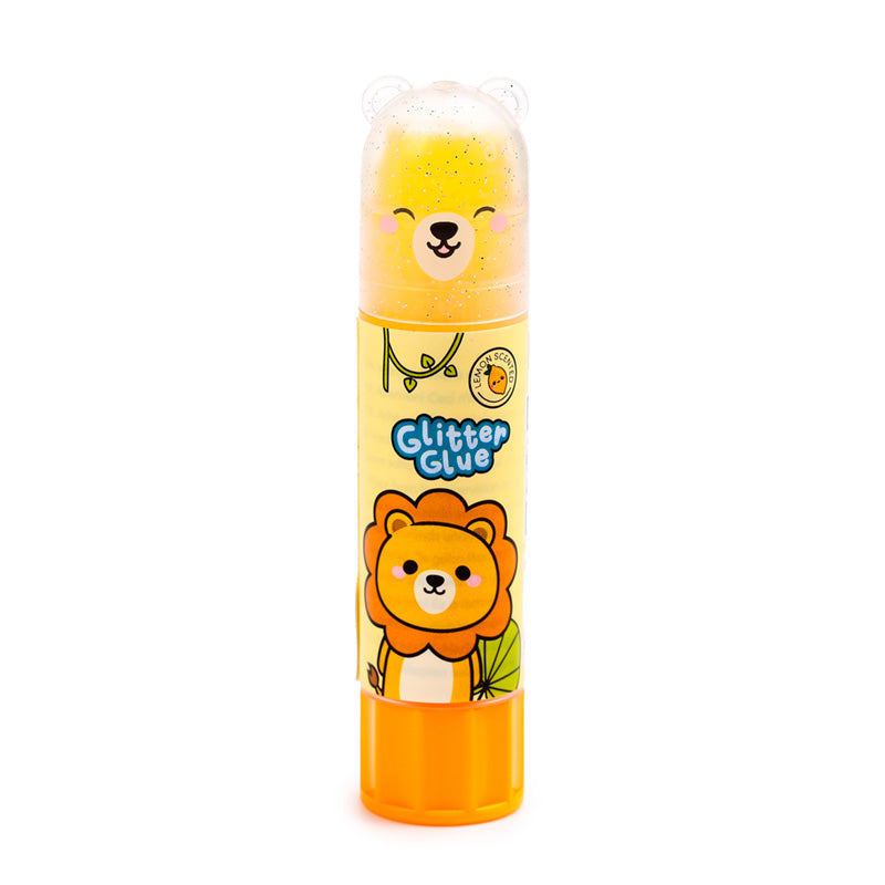 Adoramals Wild Scented Glitter Glue Stick ready for crafting