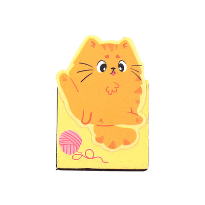 Set of magnetic bookmarks for avid readers