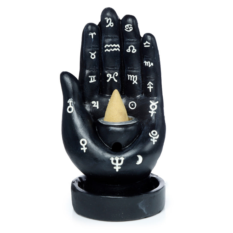 Elegant design of Mantric Hand Incense Burner