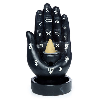 Elegant design of Mantric Hand Incense Burner