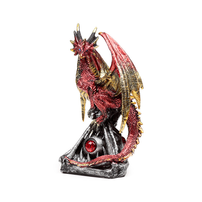 Fire Eye detail of Dark Legends Dragon ornament