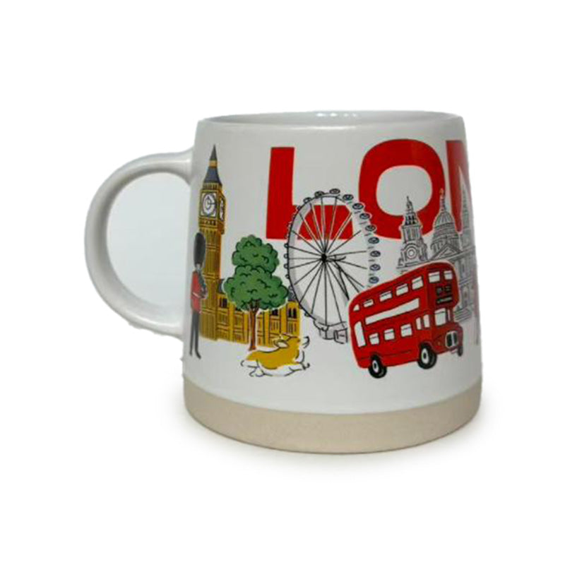 London Souvenir Stoneware Mug - decorative home accent