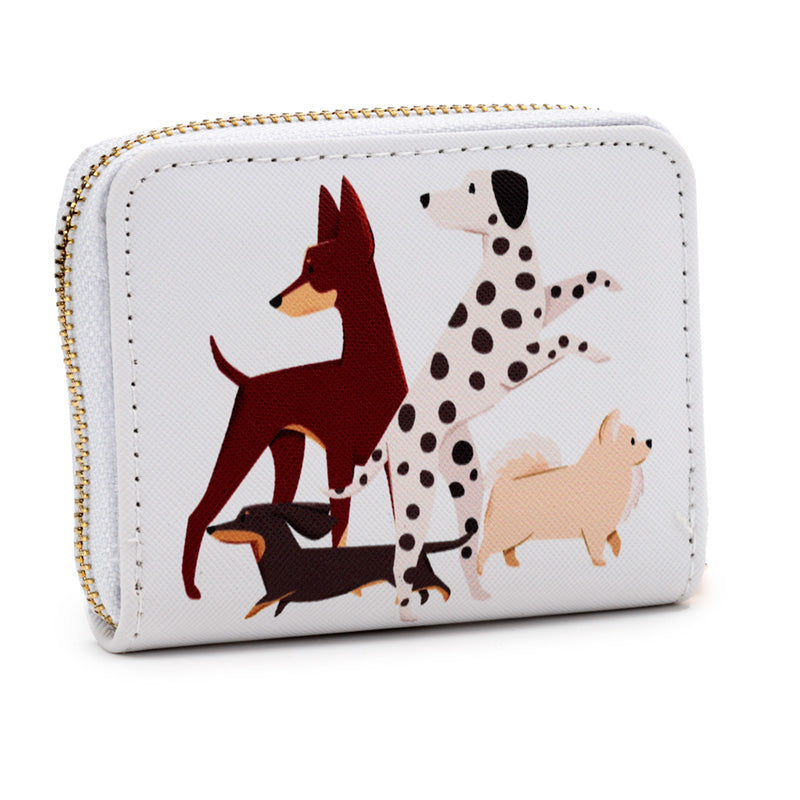 Barks Dog Small Zip Around Wallet - Lifestyle Image