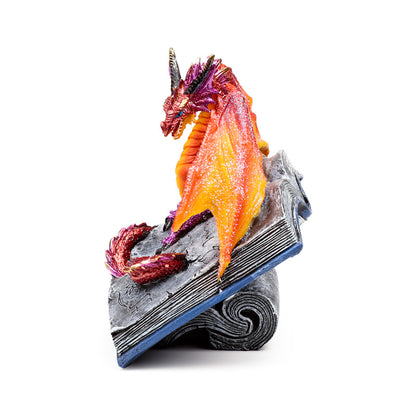 Dark Legends Dragon - Story of Fire on display