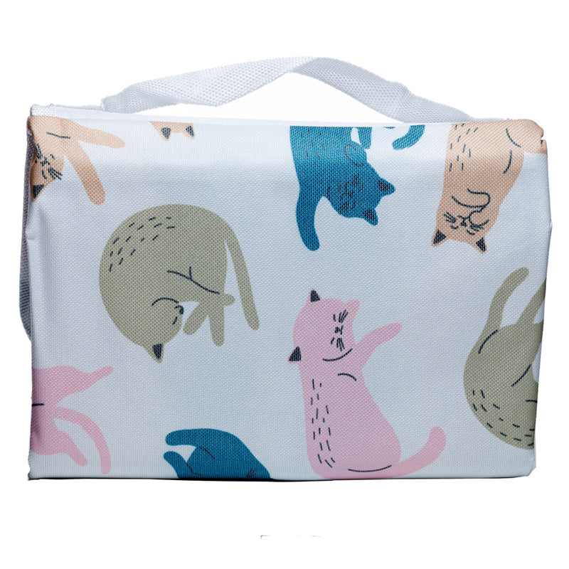 Cat's Life Picnic Blanket ideal for beach outings