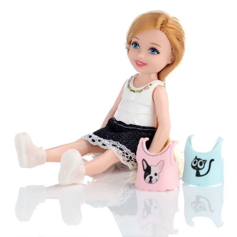 Sally Dress Up Doll in a playful setting