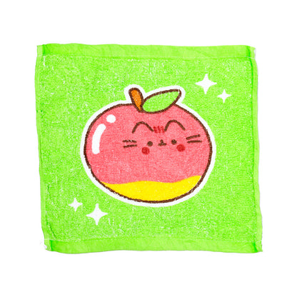 Pusheen the Cat Fruits Towel on a picnic