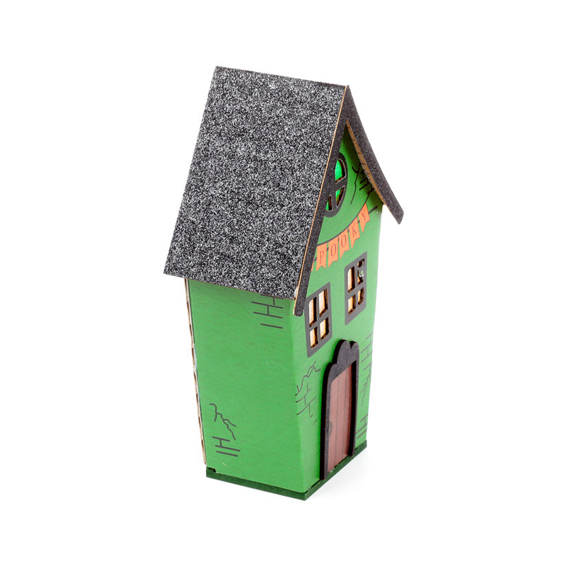 LED Tall Spooky House for Halloween decor