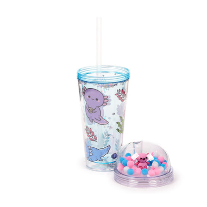 Adoramals Maddie the Axolotl Cup with Charms