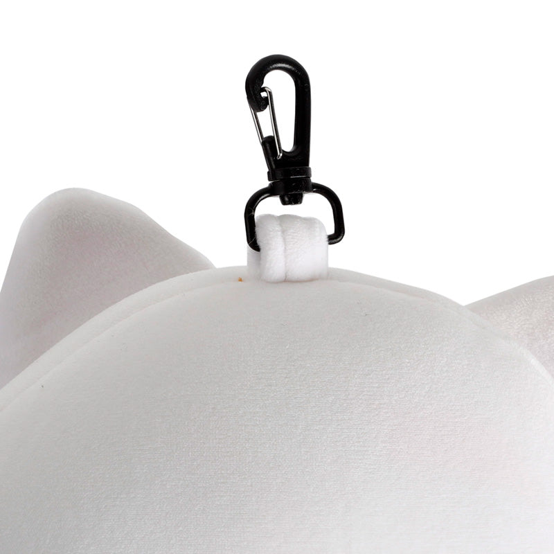 Giftable Maneki Neko Travel Pillow and Eye Mask