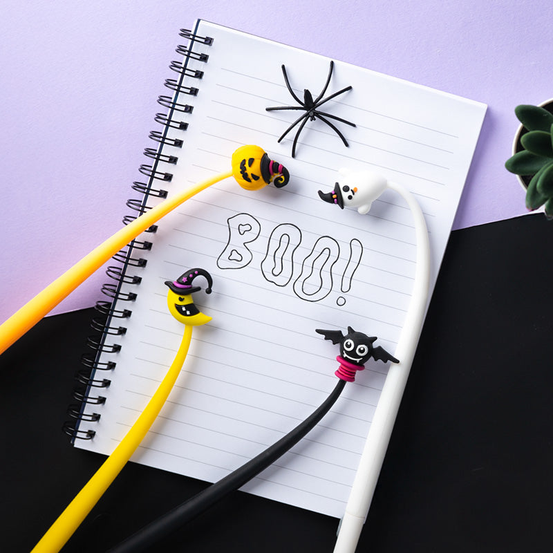 Fine tip pen with ghost topper