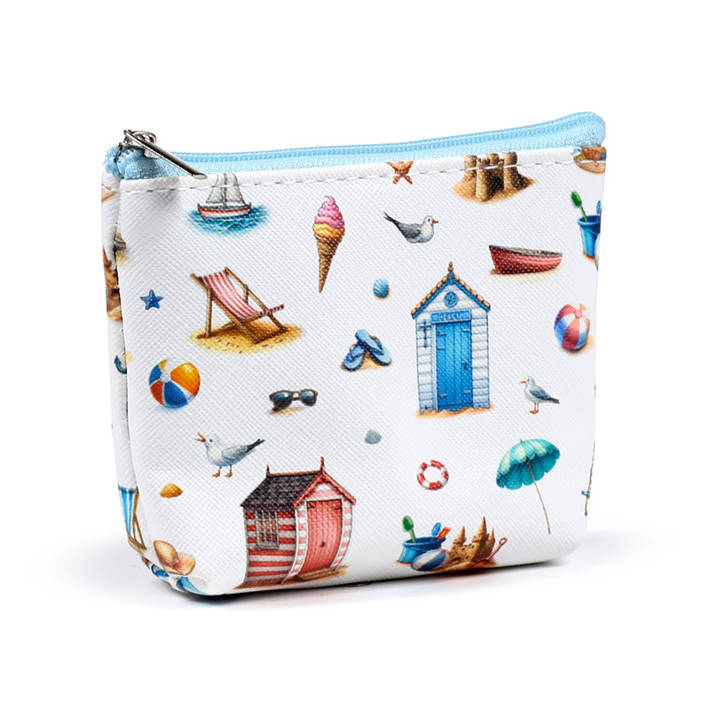 Compact Coastal PVC Purse for everyday use