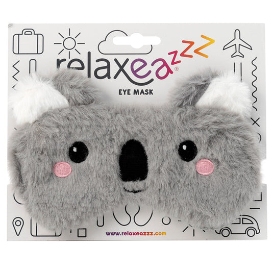 Adoramals Koala Eye Mask - Soft polyester with elastic band