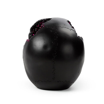 Elegant Crystal Cave Skull ornament