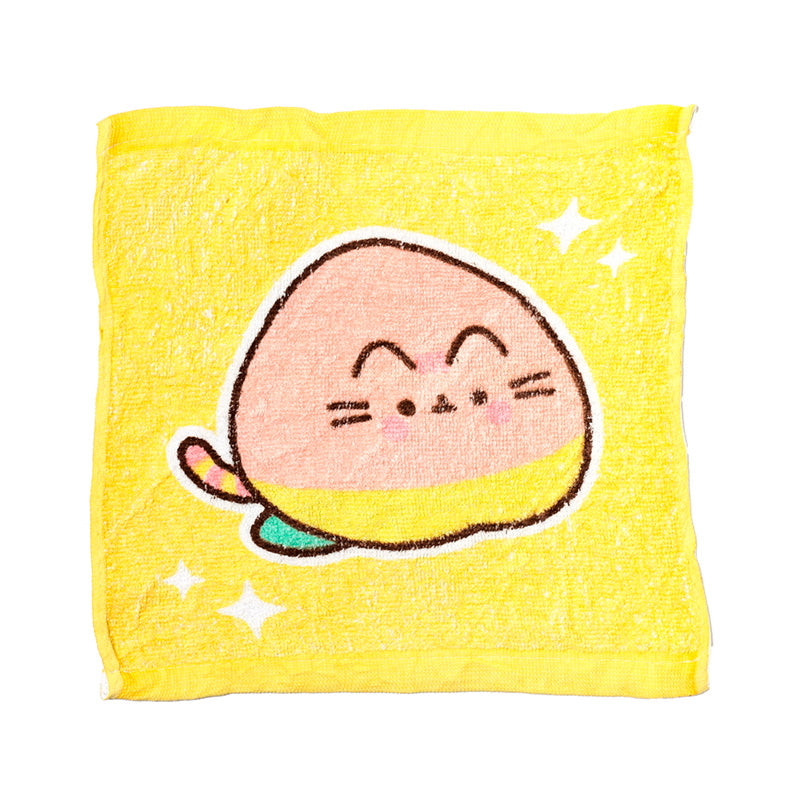 Close-up of Pusheen the Cat Fruits design