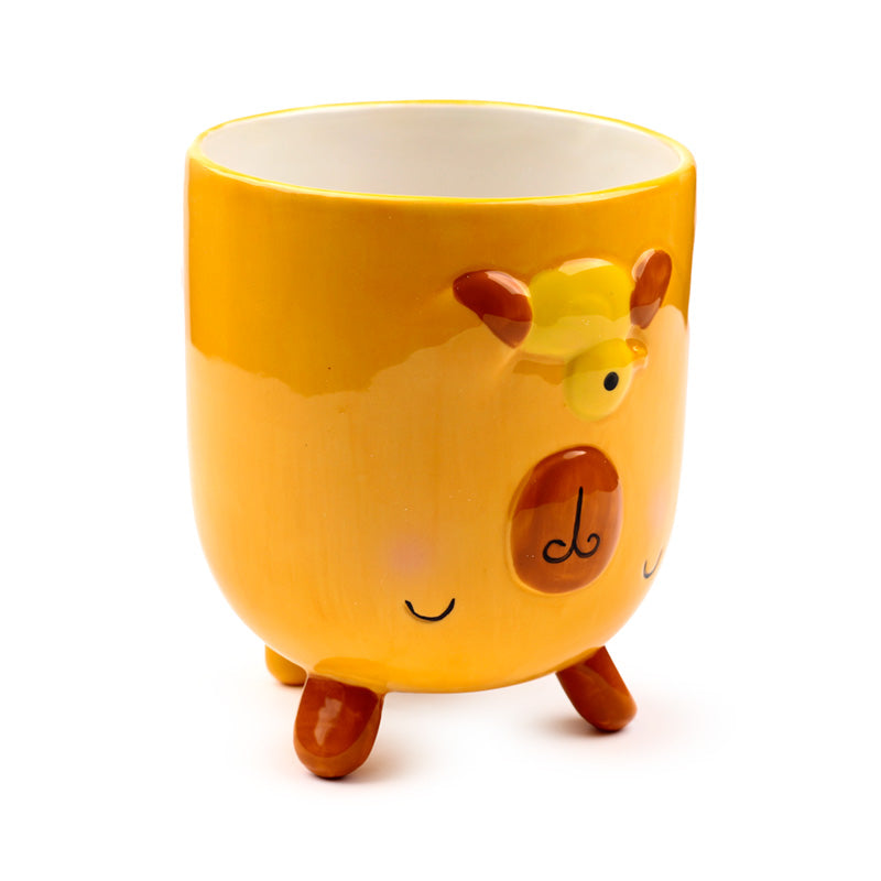Close-up of Capybara Upside Down Ceramic Mug