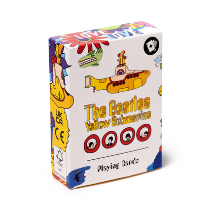 The Beatles Yellow Submarine playing cards side view