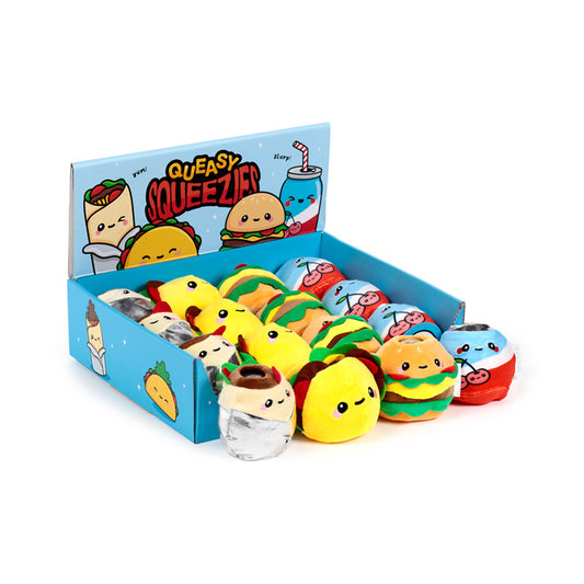 Queasy Squeezies Fidget Toy - Foodiemals in vibrant colours