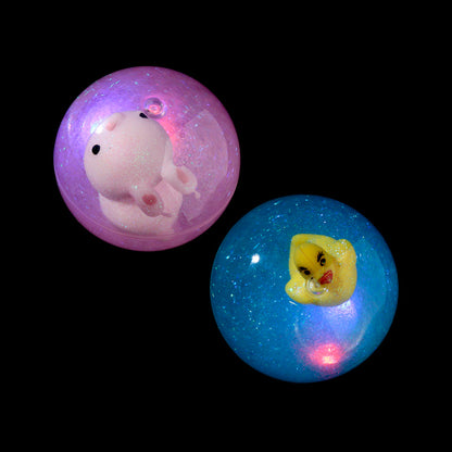 Springtime Duck design LED ball for playtime