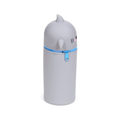 Adoramals Archie the Shark Pencil Case on a desk