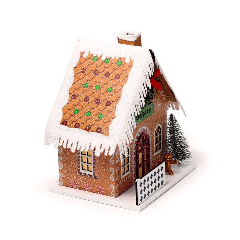 Gingerbread Bakery LED Decoration as a perfect giftable collectible