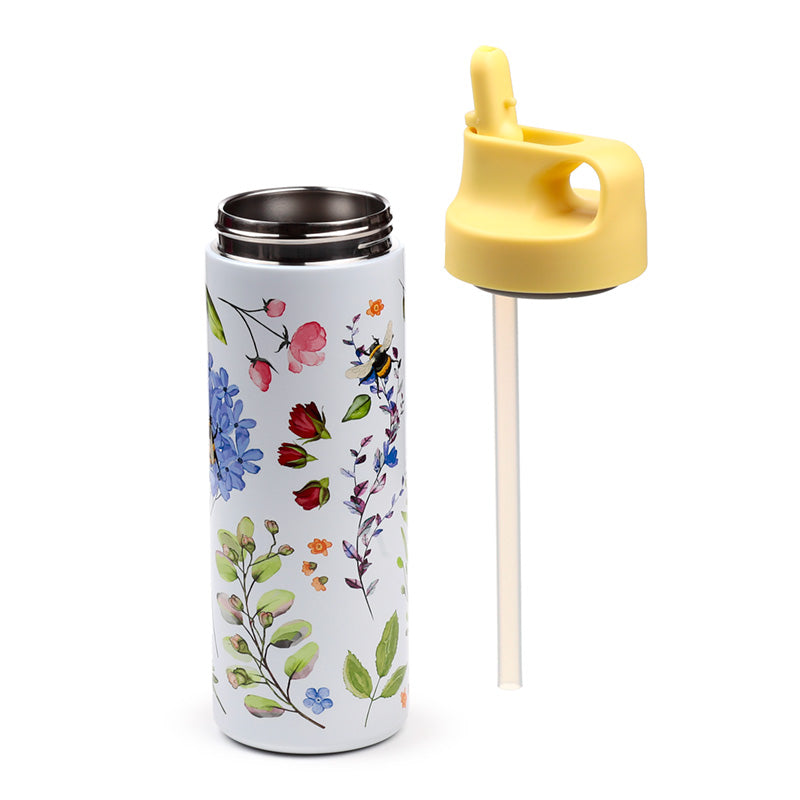 Nectar Meadows Insulated Drinks Bottle on a picnic